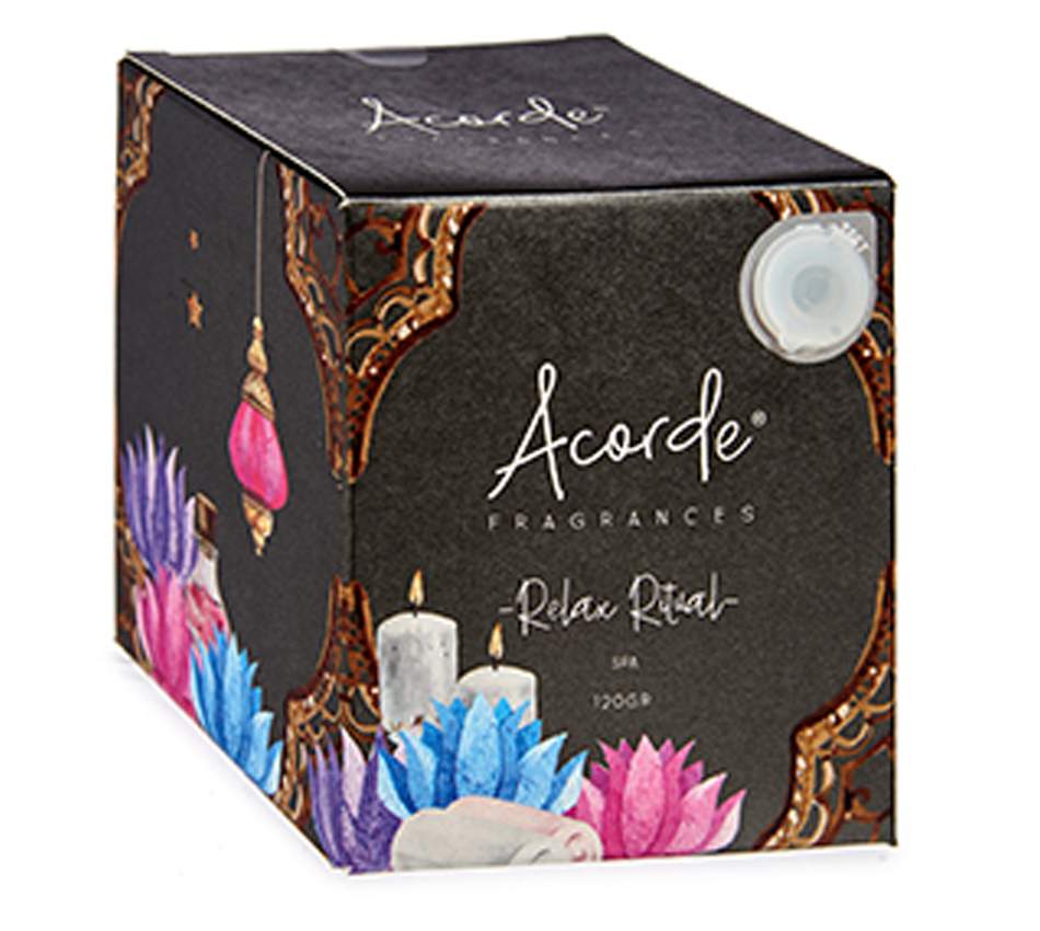 Bougies parfumées en verre Acorde - Spa Relax Ritual