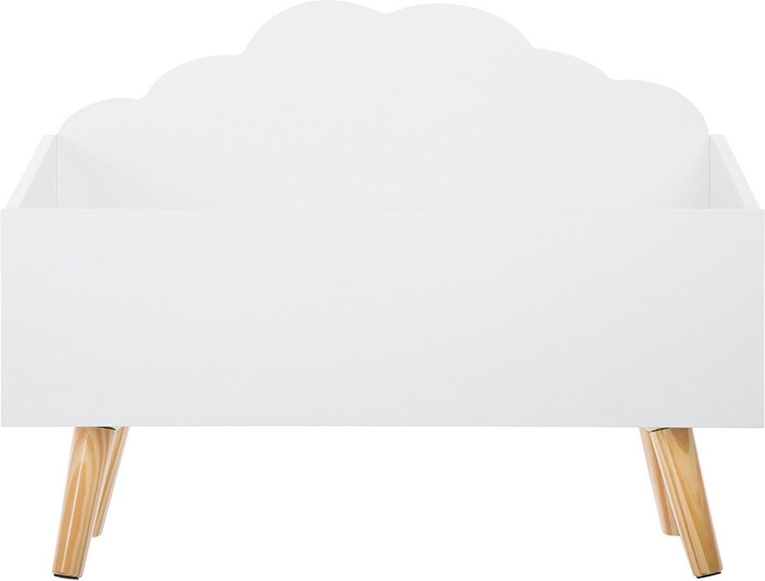 Atmosphera speelgoedkist Wolk – opbergkist voor de kinderkamer, wit of roze – foto 3