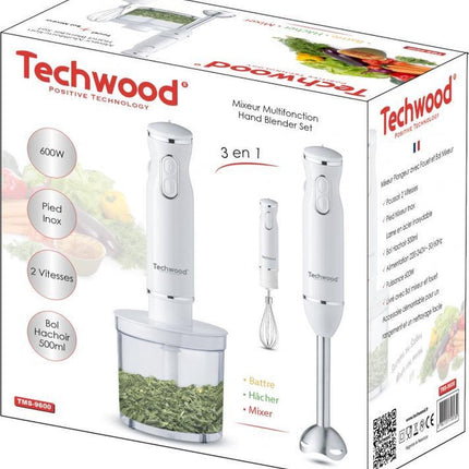 Techwood - Staafmixerset - 3-in-1