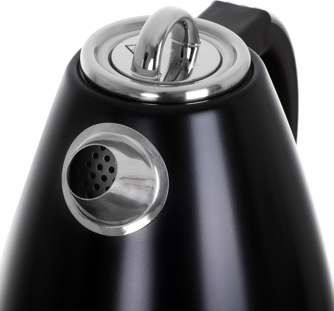 Adler AD 1343 - Stainless steel electric kettle - 1.5 litres - Strix - black