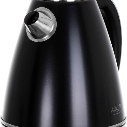 Adler AD 1343 - Stalen waterkoker - 1.5 liter - Strix - zwart