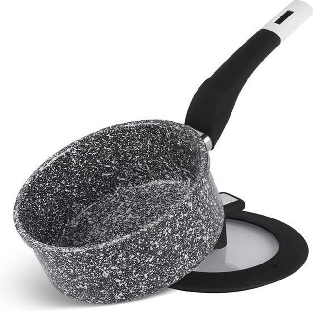 Edënbërg Stonetec Line - Steelpan Keramisch - 18 cm- 3-laags anti-aanbaklaag