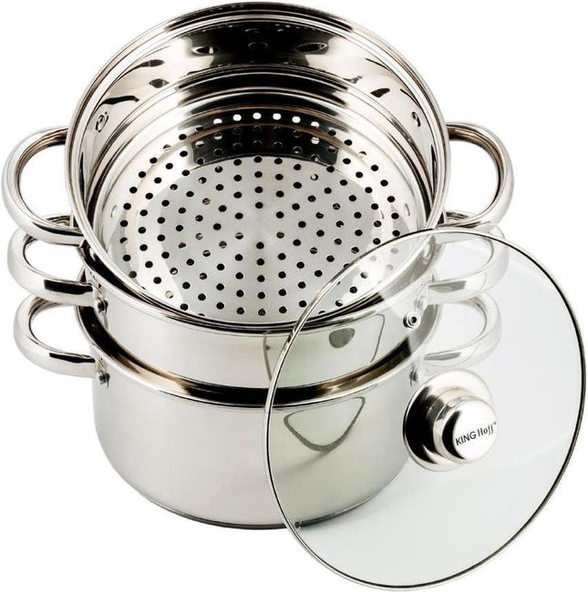 Stoompan - Groentestomer - Ø18 cm