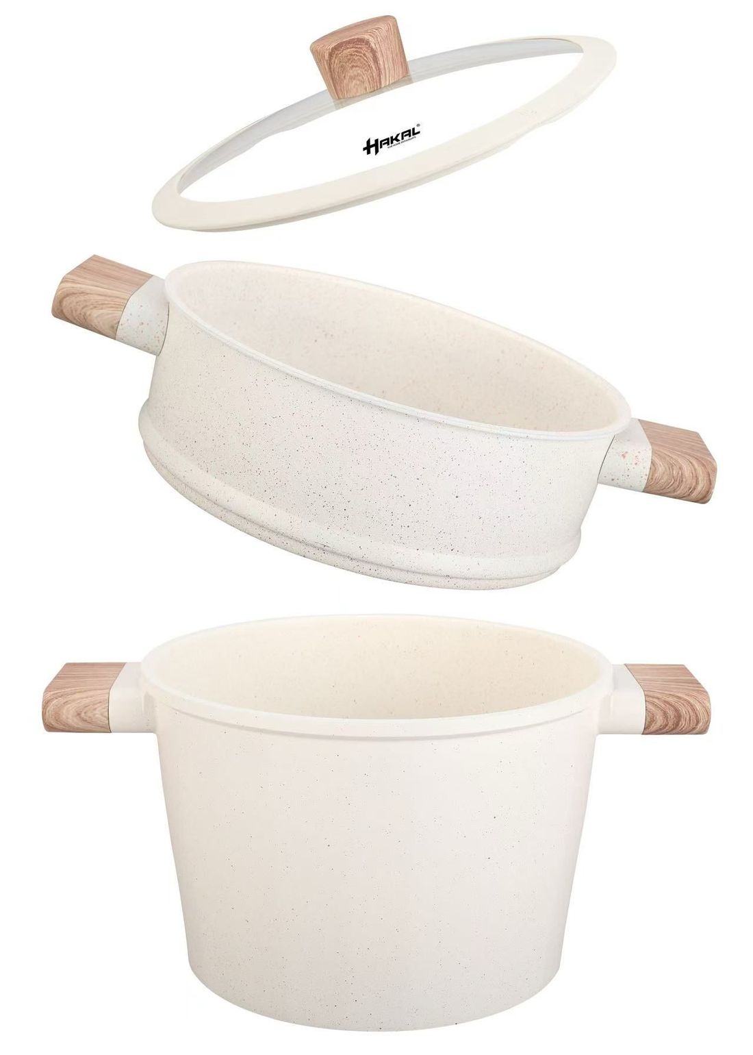 Hakal stoompan 3-in-1 – couscous pan 6,5 liter, ook voor inductie – foto 2