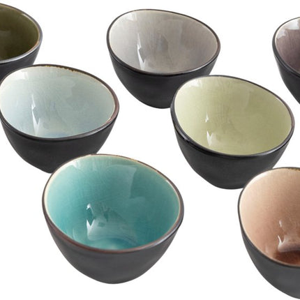 Streetfood Festival Schaal - Ovaal - 8.5 cm x 7 cm x 4.5 cm - Set-10