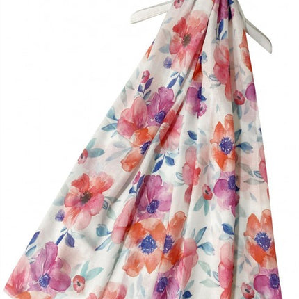 Print Frayed sjaal