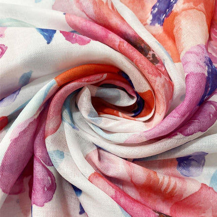 Print Frayed sjaal
