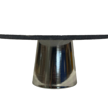 Ronde Cake Stand plateau Marble Cake Display Ø 30 cm-zwart
