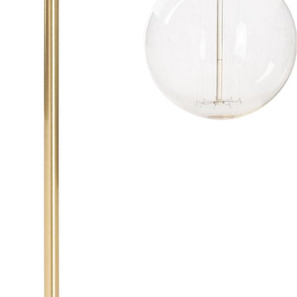 Tafellamp/bureaulampje Design Light - metallic koper - H46 cm