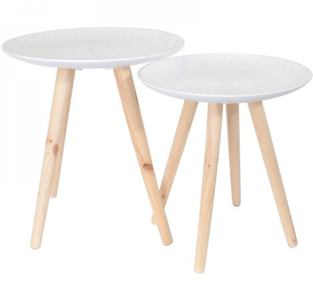 2-delige bijzettafel