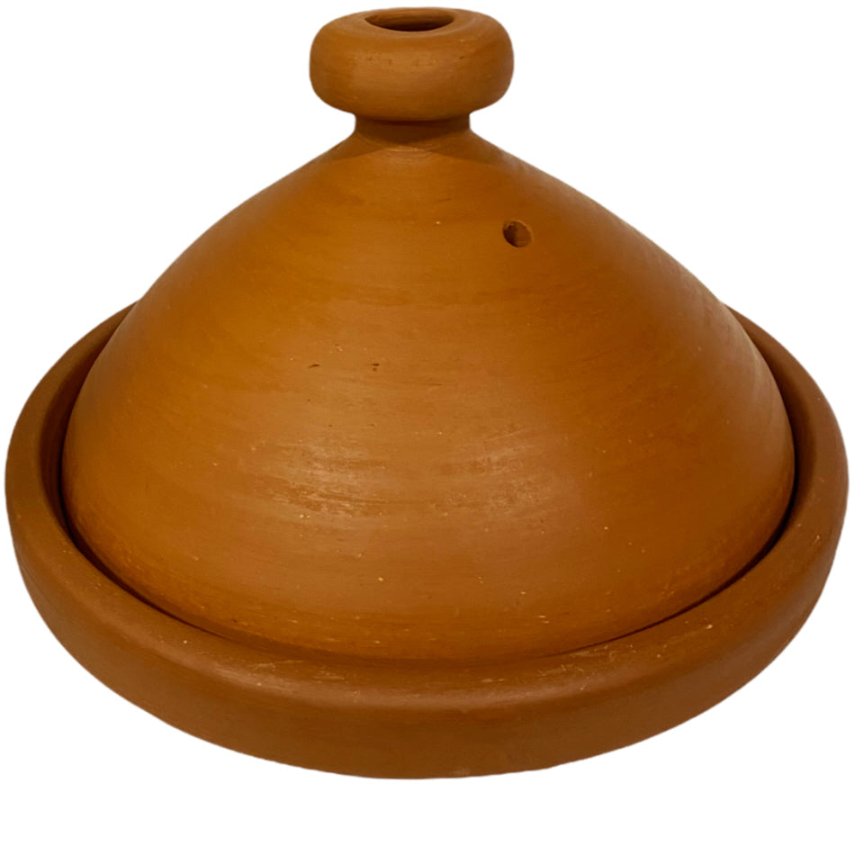 Marokkaanse tajine van ongeglazuurd aardewerk – handgemaakt, Ø 30 of 34 cm – foto 4