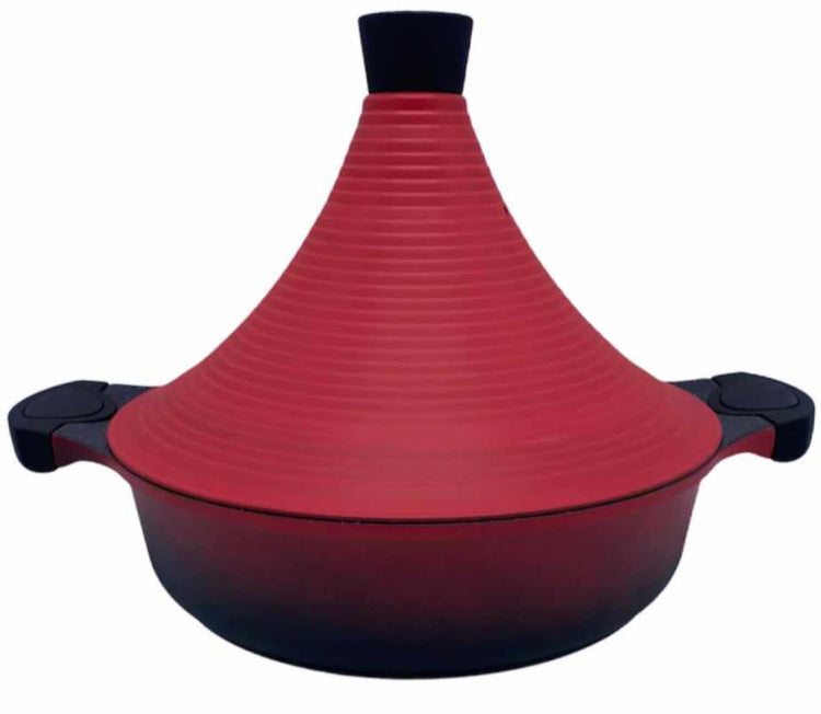 Aluminium tajine Agadir – antiaanbaklaag, ook voor inductie, Ø 29 cm – foto 4