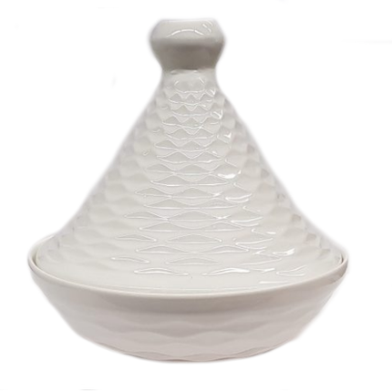 Marokkaanse Tajine wit