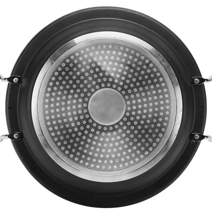 Tajine aardewerk en gegoten Aluminium inductie| Handvaten| Geschikt voor 4-8 personen -  Alle warmtebronnen| Ø 30cm