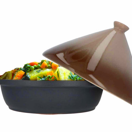 Tajine Ø 30 cm geschikt voor alle kookplaten, inclusief inductie
