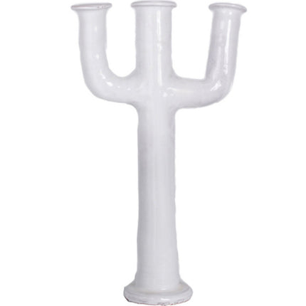 Tamegroute Kandelaar 3 arm - XL - Wit