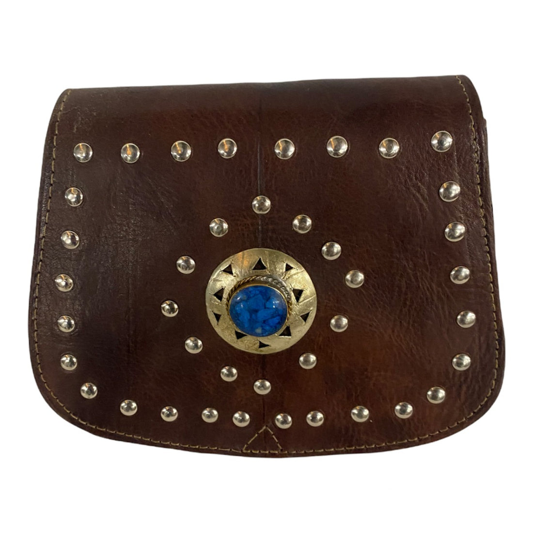 Moroccan leather bag