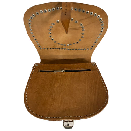 Marokkaanse lederen tas studs
