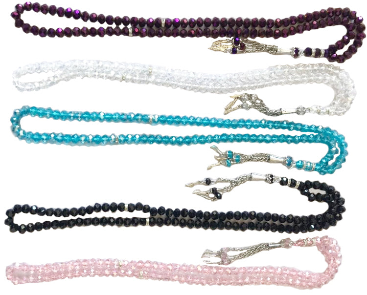 Tasbih en cristal