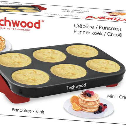 Crêpe maker voor mini - pannenkoeken – crêpes – pancakes – blini’s