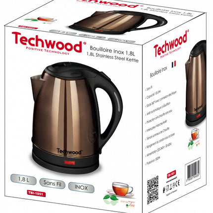 Techwood TBI1851 - Waterkoker 1.8L