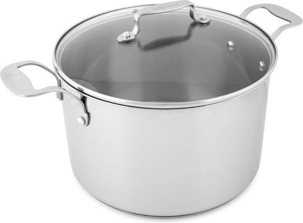 Tefal Jamie Oliver Kookpot - RVS - Ø 24 cm - Met glazen deksel - 6,7 L