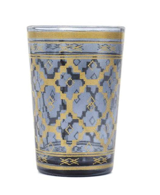 Verres à thé marocains avec motifs, lot de 6