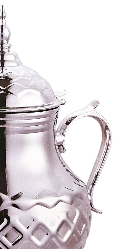 Oosterse Marokkaanse theepot RVS, ook voor inductie – 0,8 tot 1,8 liter – foto 3