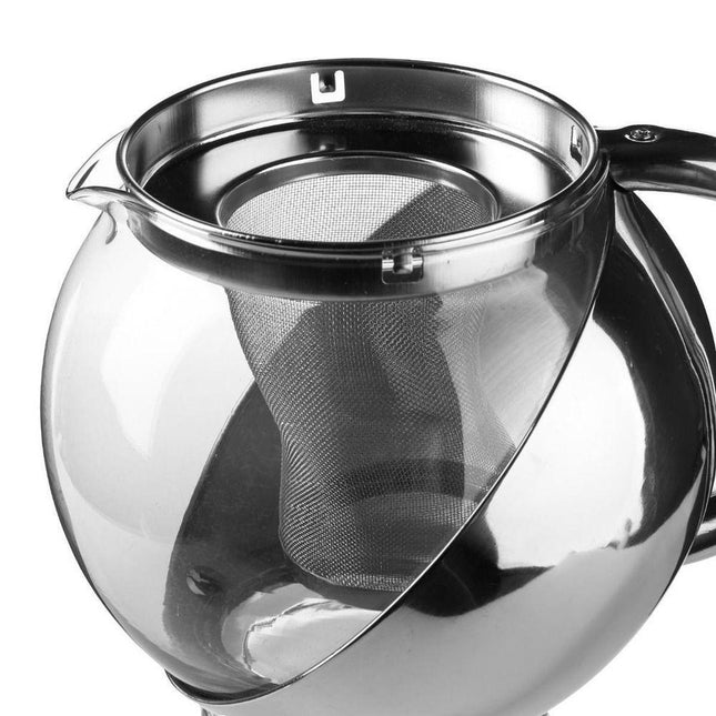 Theepot met filter - 1.1L - RVS
