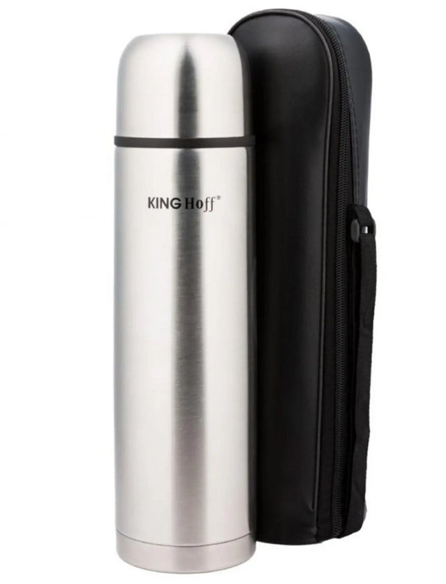 Thermosfles - thermoskan - drinkbeker - 1000 ml - RVS