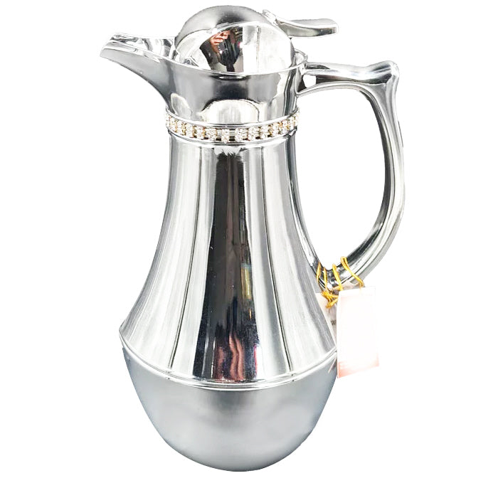 Orientalische Thermoskanne Silber