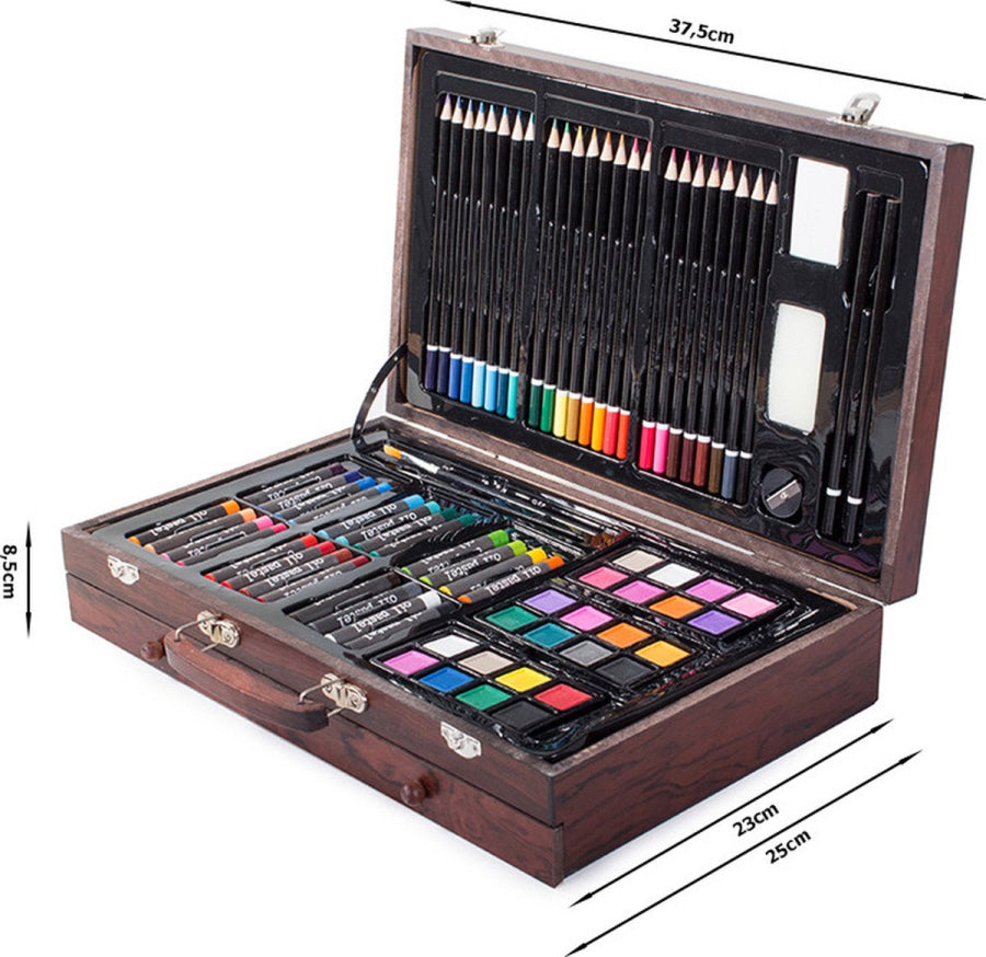 Art painting case / drawing case and art set 143-piece