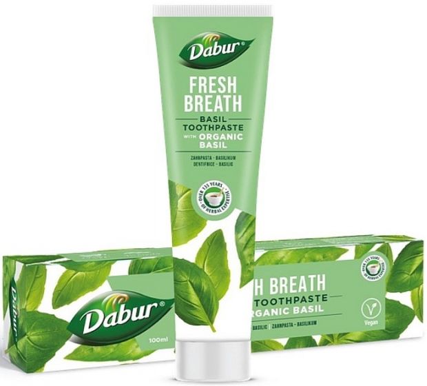 Dentifrice aux Herbes Dabur Basilic - 100 ml