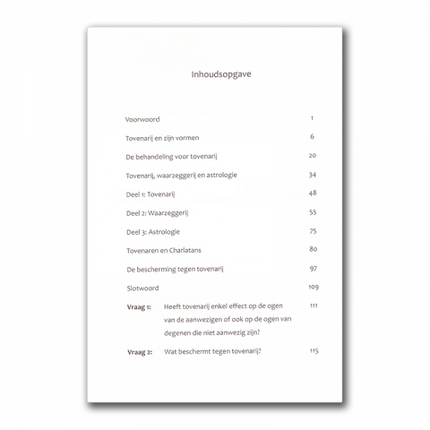 Tovenarij en de gevaren van waarzeggerij en astrologie