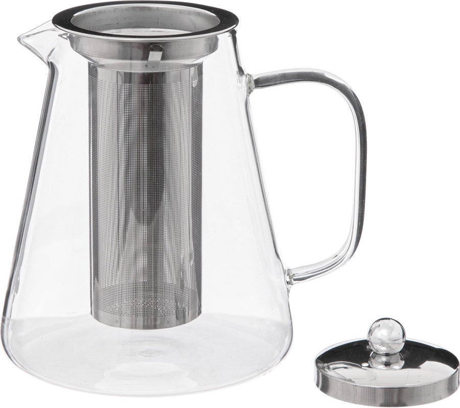 Secret de Gourmet theepot van glas met filter – transparant, 1,3 liter – foto 2