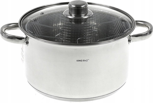 Traditionele frituurpan - diep - 5.5 liter