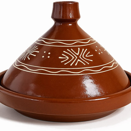 Traditionele Marokkaanse Tajine – Handgemaakt Aardewerk