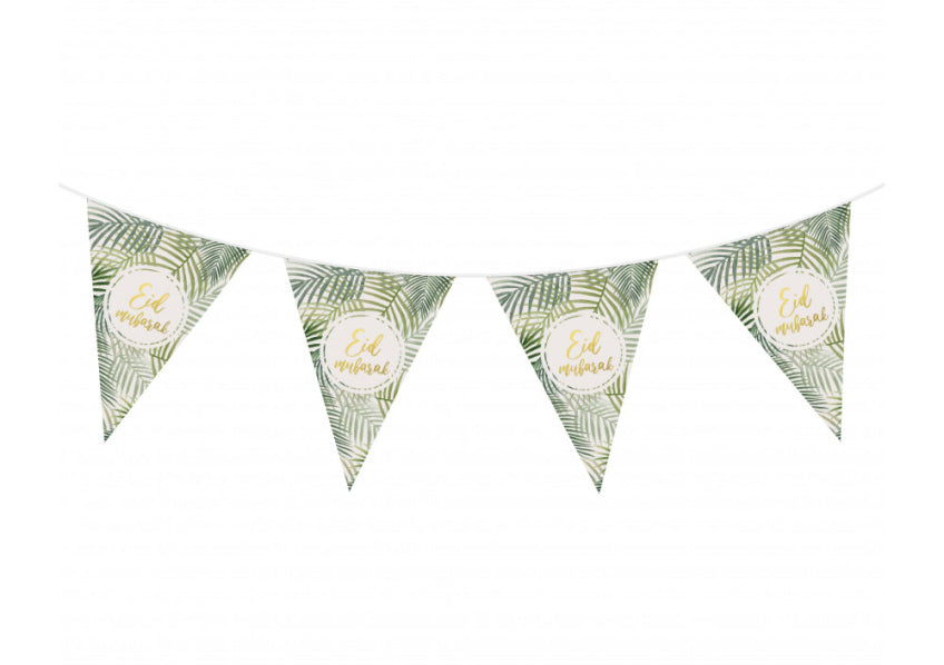 Drapeaux Eid Mubarak Tropical
