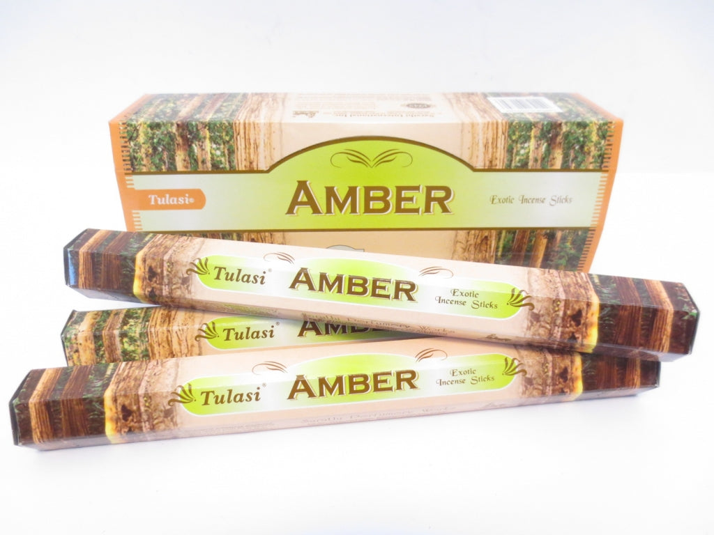 TULASI AMBER RÄUCHERSTÄBCHEN