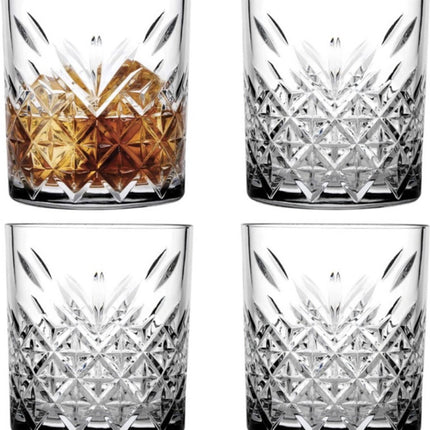 Set van 4 Tumbler Glazen 35,5 cl