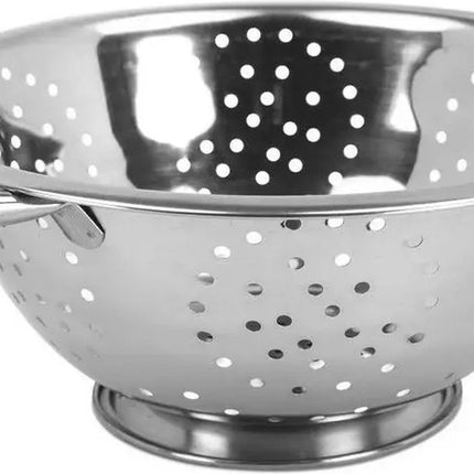 Kinghoff® - Universele Roestvrijstalen Vergiet met Handgrepen - Ø 28 cm - Vaatwasmachinebestendig