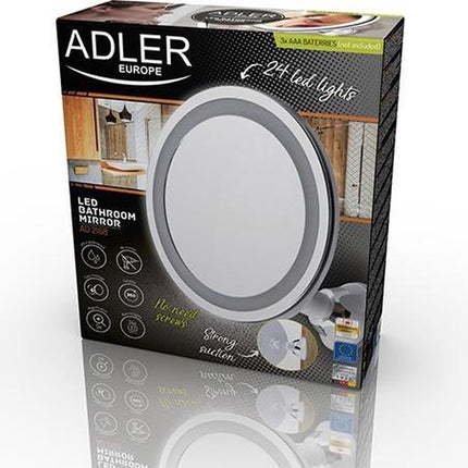 verlichte make-upspiegel LED rond Ø 20