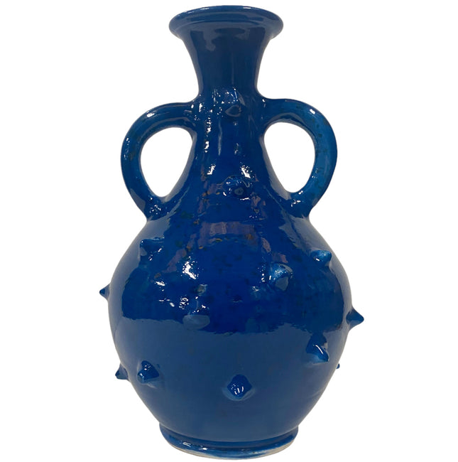 Vaas kruik stekels donkerblauw