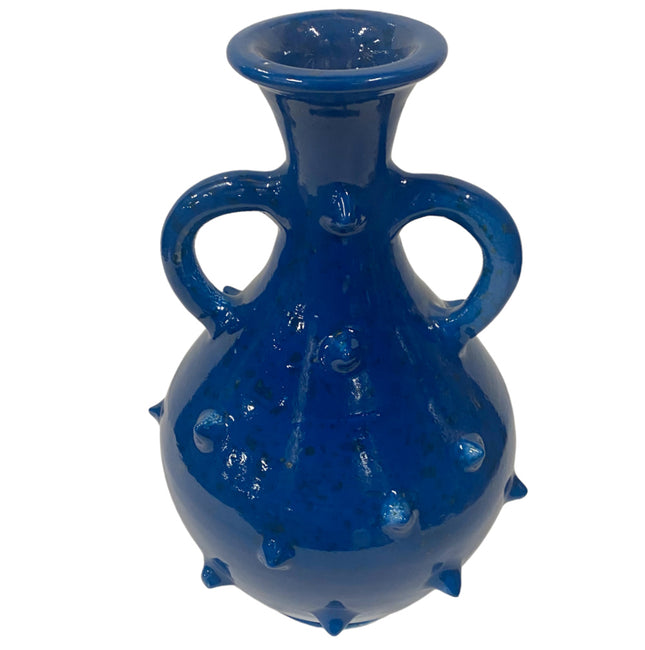 Vaas kruik stekels donkerblauw