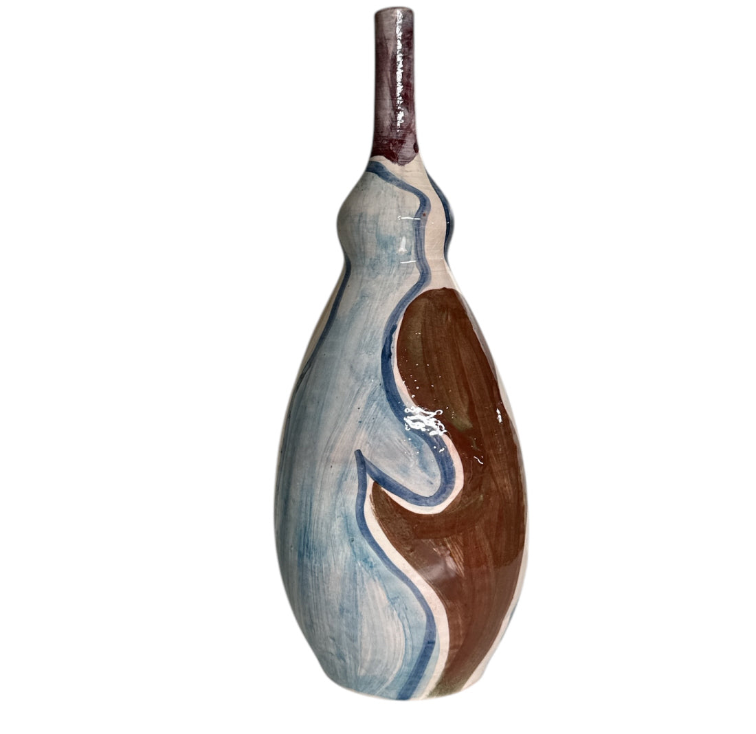 Moroccan Vase with Abstract Design