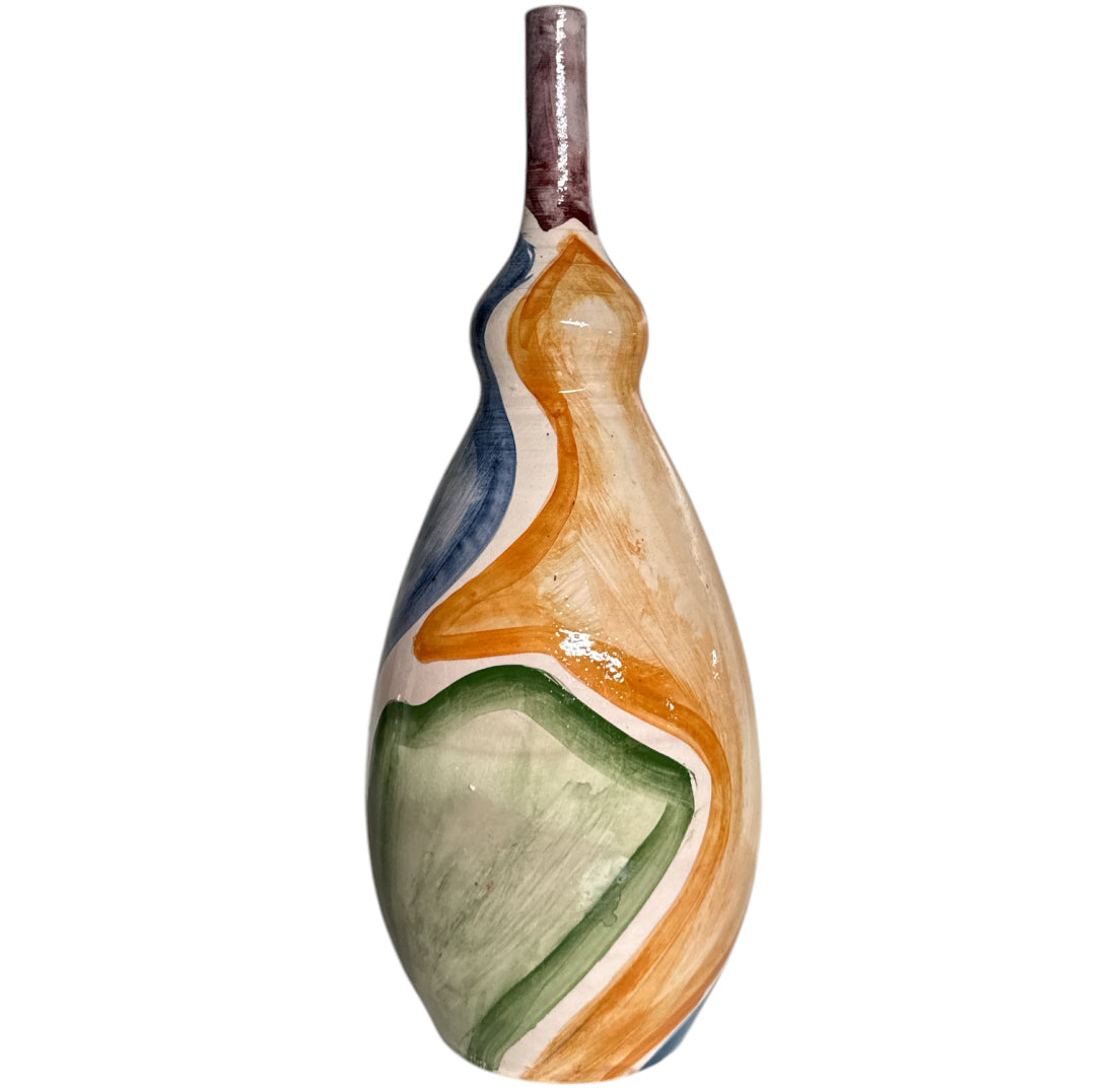 Moroccan Vase with Abstract Design
