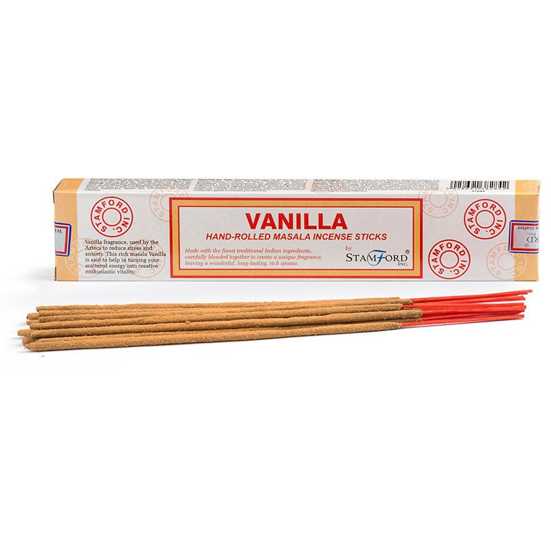 Bâtonnets d'encens à la vanille