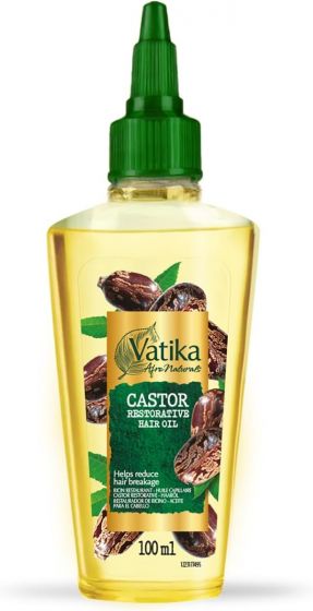 Dabur Vatika Afro Naturals Huile Capillaire de Ricin 100ml