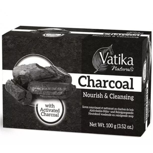Vatika Naturals Nourish & Cleansing - Charcoal Soap