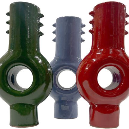 Marokkaanse keramische vaas stekelring